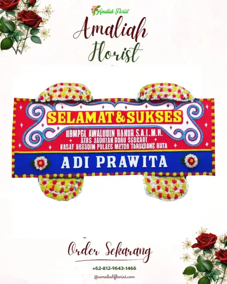 Papan Bunga Ucapan Selamat Angkatan Lor